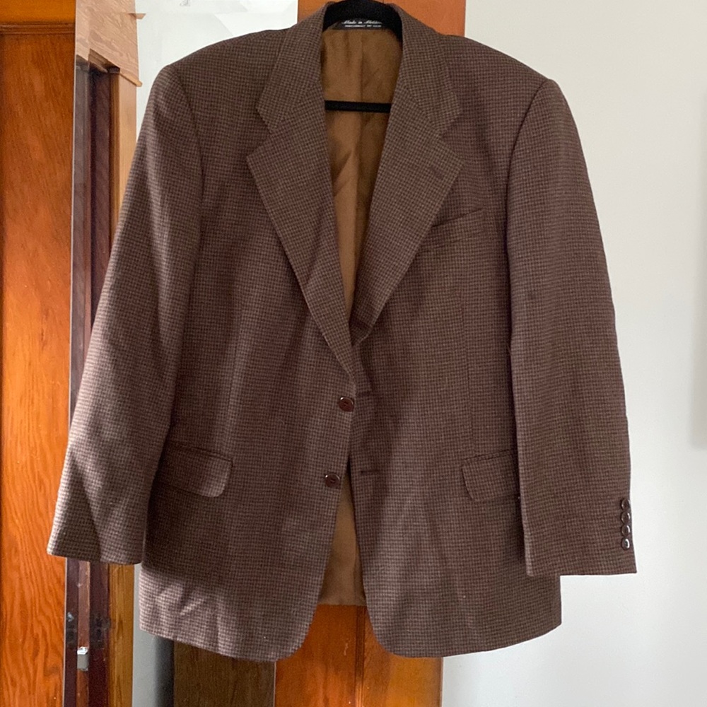 Brown sport coat
